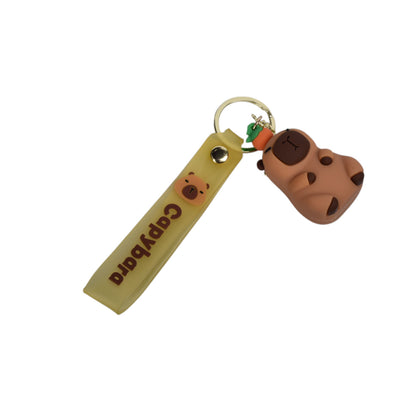 LLAVERO GOMA CAPYBARA DIM:6X3