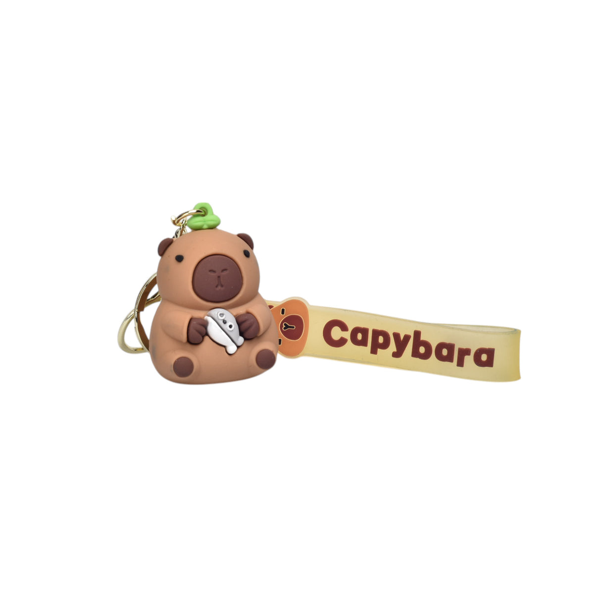 llavero silicona capybara dim:5