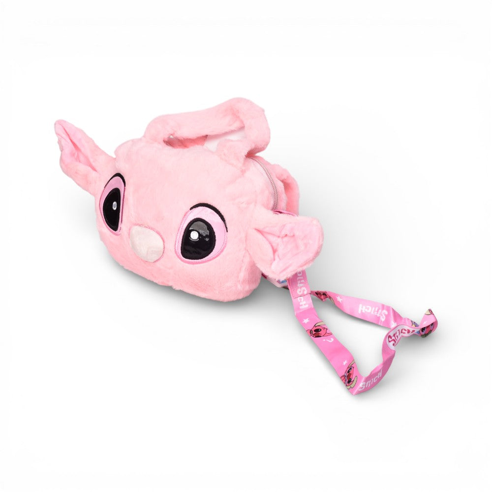 bolso cartera personaje poliester peluche dim:20x15x4