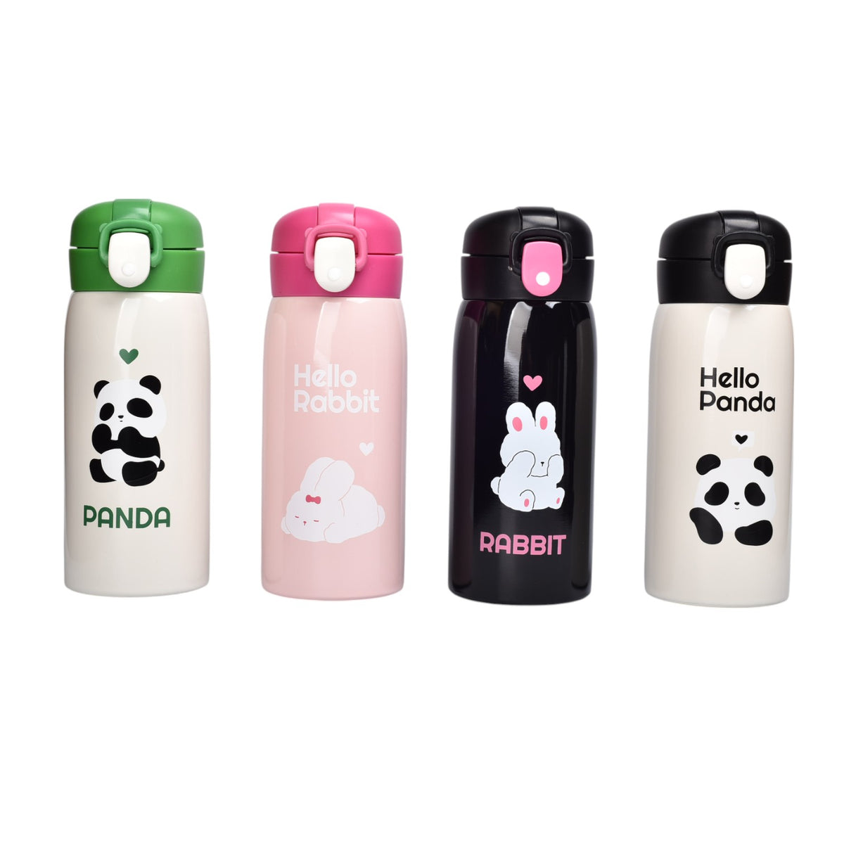 termo acero inoxidable 350ml animales dim:6x6x18