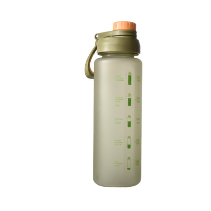 BOTELLA DE AGUA PLASTICA DE 1000ML DIM:8X8X26CM