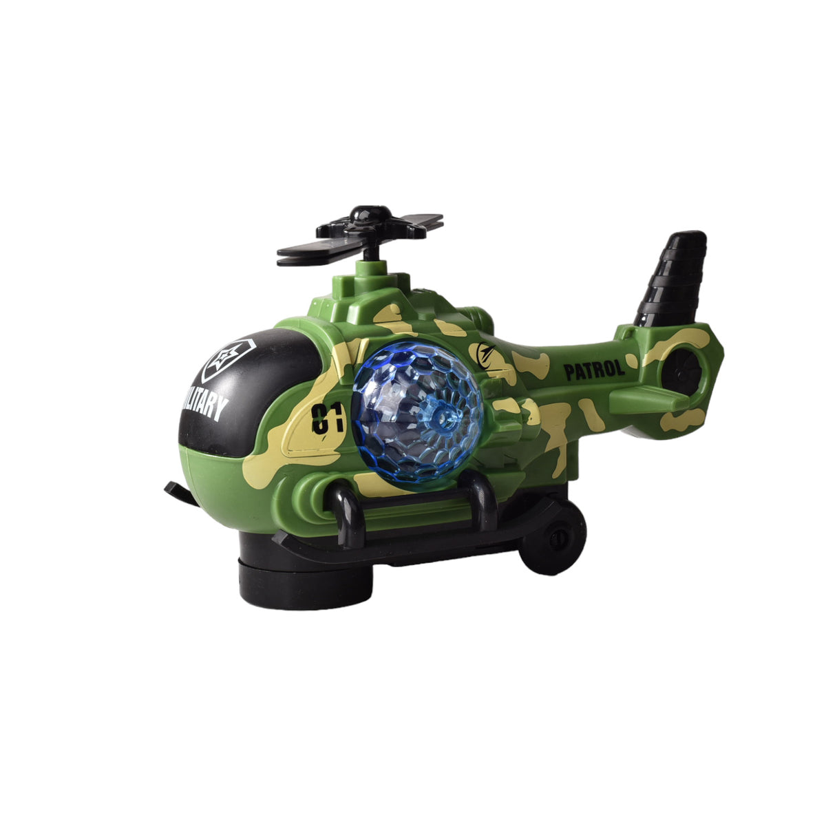 avion helicoptero para niño con luces y movimiento