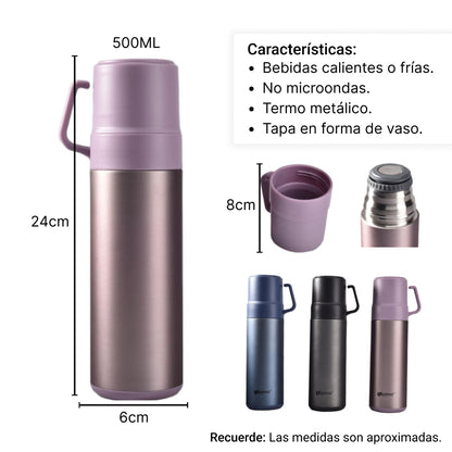 TERMO METALICO 500ML
