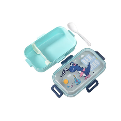 PORTACOMIDA CON CUCHARA PARA NIÑOS NIÑAS