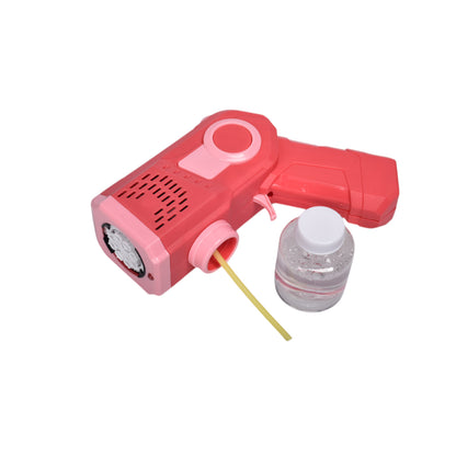 JUGUETE PISTOLA DE BURBUJAS PLASTICO DIM:16X5X13