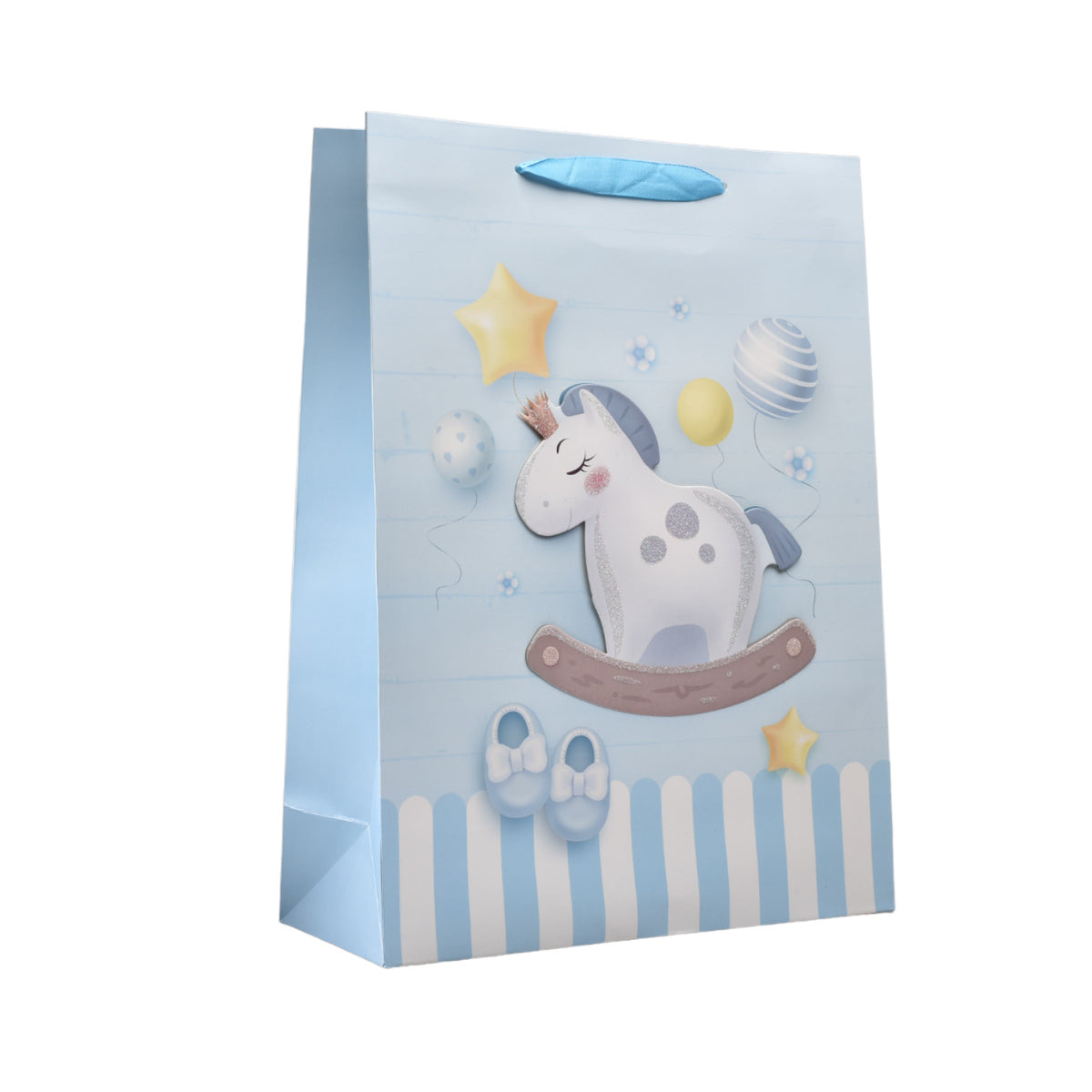 bolsa regalo en papel baby tamaño grande