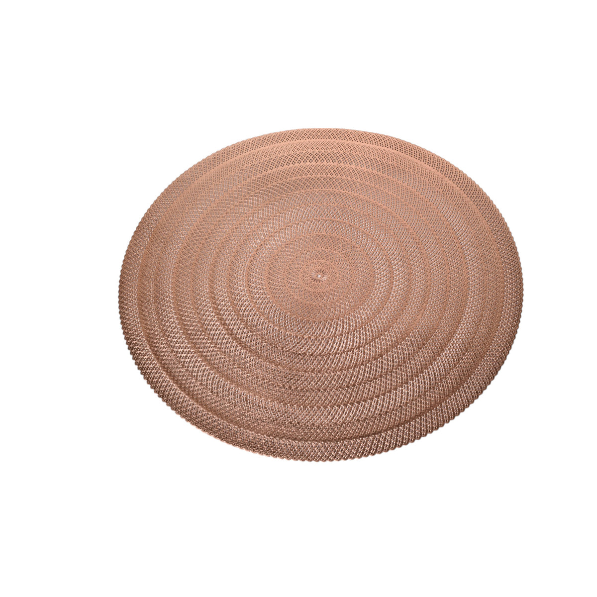 individuales comedor pvc redondo hogar mesa dim:38x38