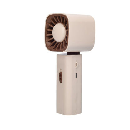 VENTILADOR CUADRADO PLASTICO RECARGABLE DIM:14X5X4