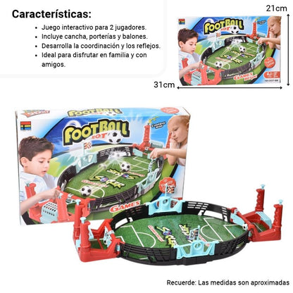 JUEGO DE MESA FUTBOL DIM: 38X18X7CM