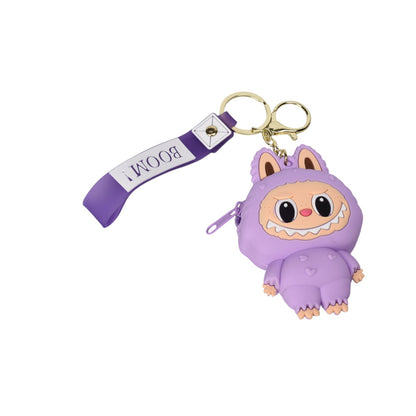 MONEDERO LLAVERO PERSONAJE LABUBU DIM:6X10X3
