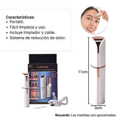DEPILADOR CEJAS  CON USB DIM:10CM