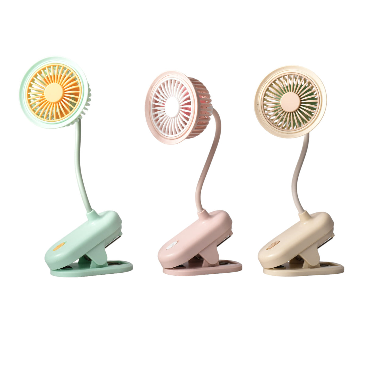 ventilador recargable plastico con cable usb