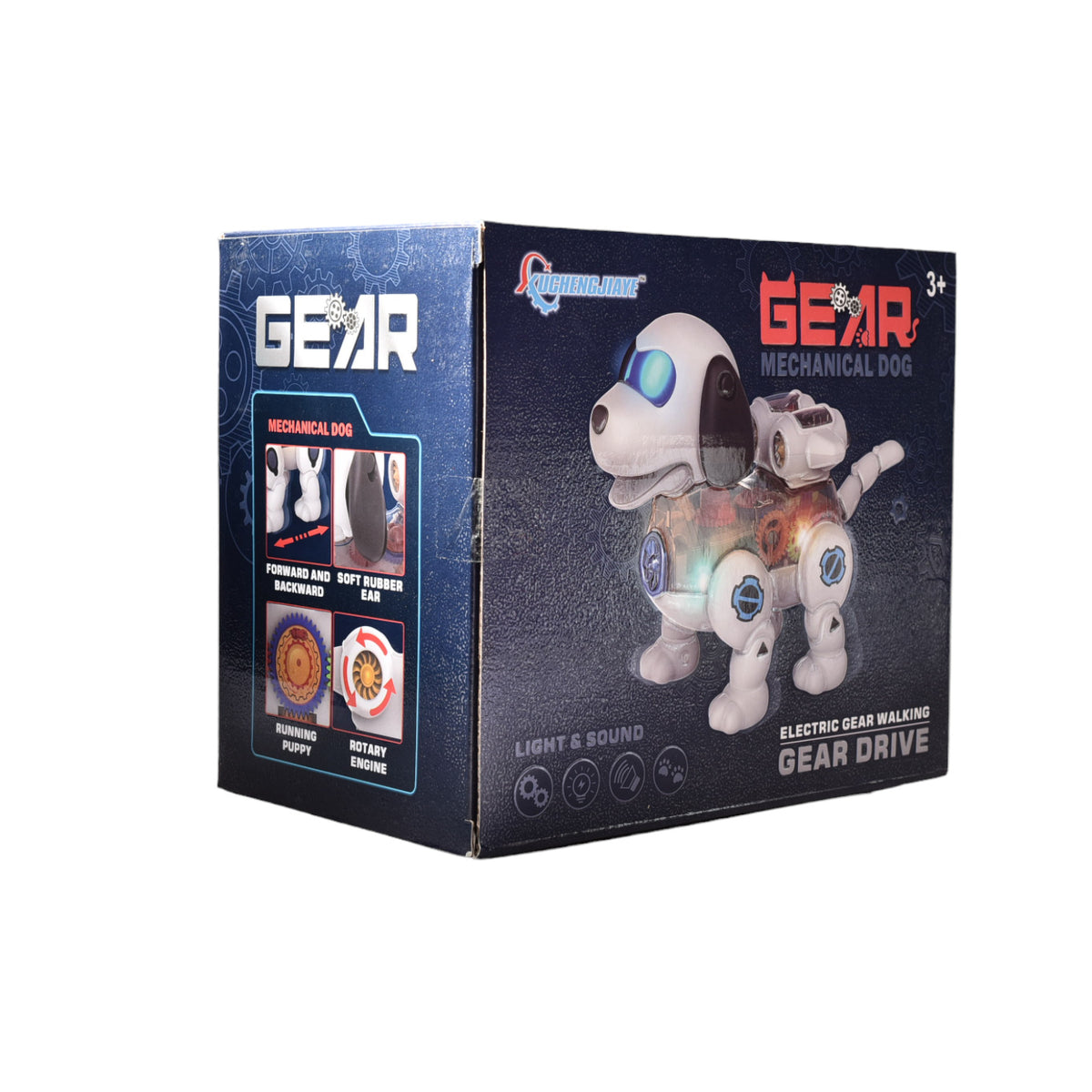perro robot inteligente musical con musica (2068a)