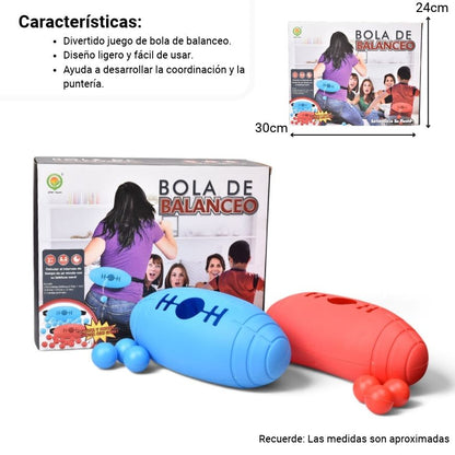JUGUETE DIDACTICO BOLA DE BALANCEO DIM:24 x 10 x 30 cm