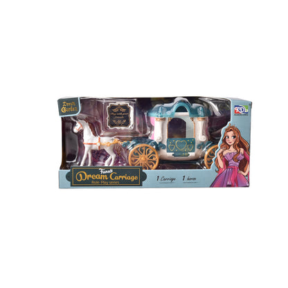 CARRUAJE DE PRINCESAS PARA NIÑAS DIM: 23x11x7
