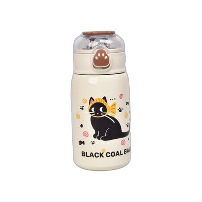 TERMO ACERO INOXIDABLE 400ML GATOS DIM: 7X7X17
