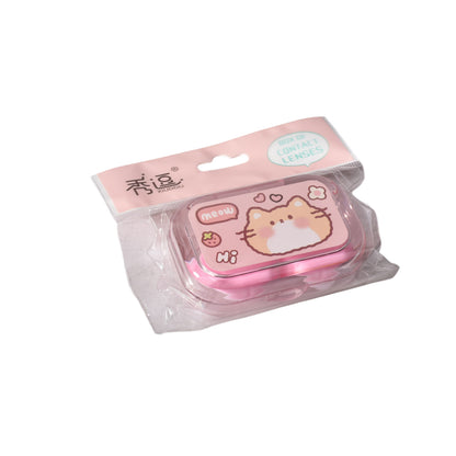 SET ALMACENAJE ESTUCHE PARA LENTES DE CONTACTO PLASTICO  COL