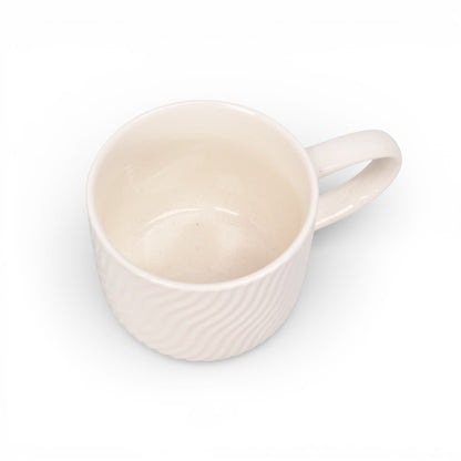 MUG POCILLO CERAMICA BLANCO 320ML DIM:9X9X7