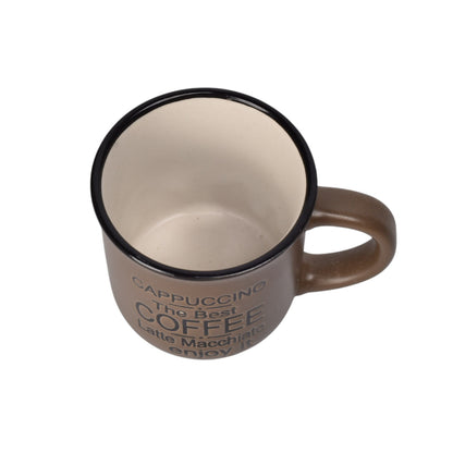 MUG POCILLO CERAMICA 180ML DIM:6X6X6