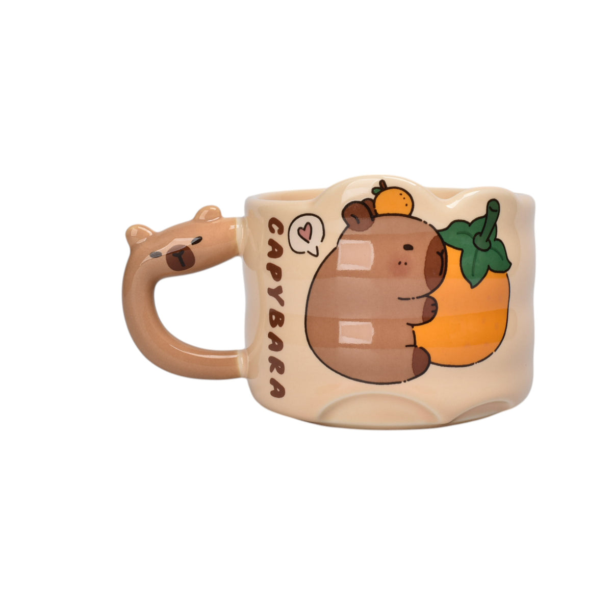 mug pocillo ceramica 300ml capybara dim:9x7