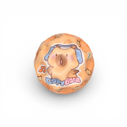 PELOTA DESESTRESANTE DISEÑO CAPYBARA DIM:6X6