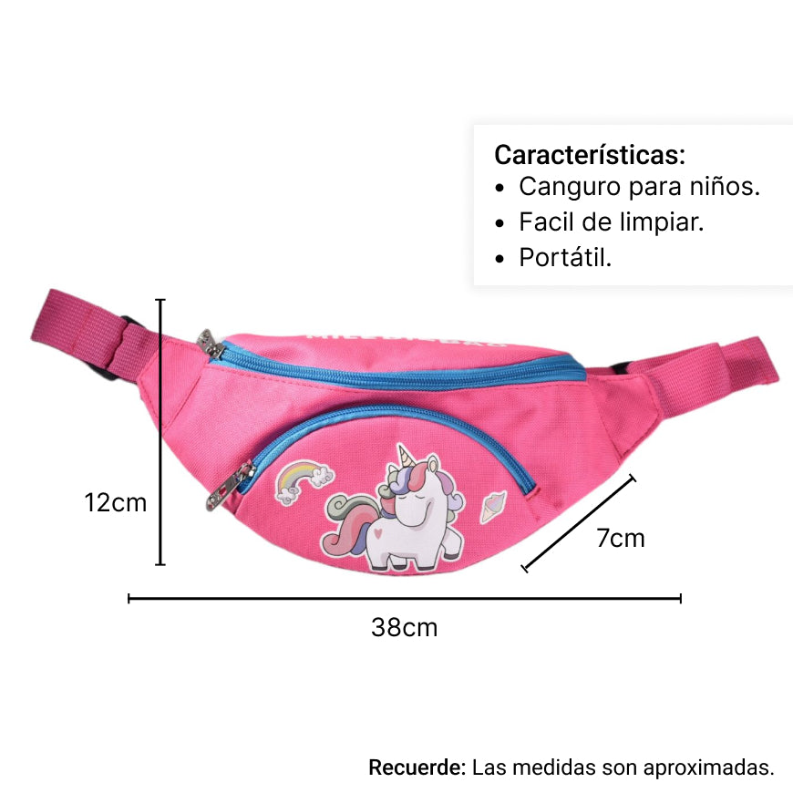 riñonera canguro niña