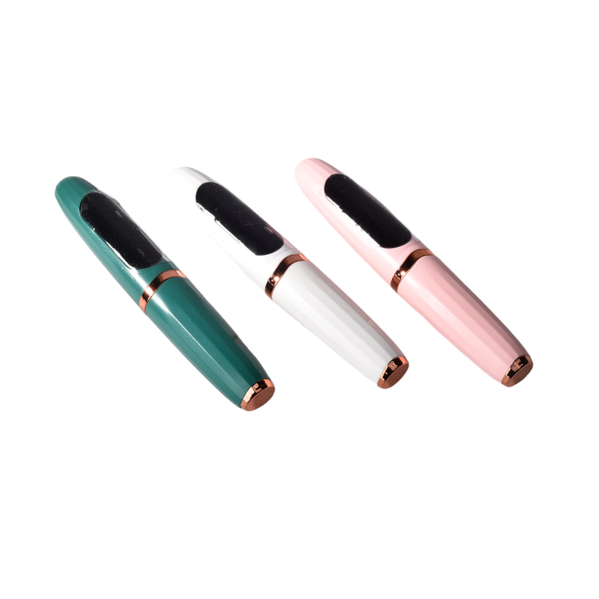 encrespador rizador de pestañas portatil recargable cable