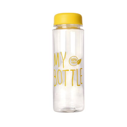 BOTELLA DE AGUA 500ML PLASTICO CON FORRO