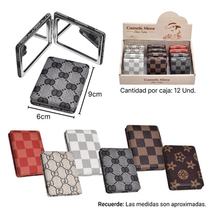 ESPEJO PLASTICO CARTERA DIM:7CM