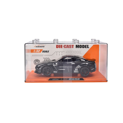 CARRO DE COLECCION METALICO CON ESTUCHE ACRILICO DIM:9.8 x 18.4 x 9.8 cm