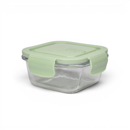 PORTACOMIDA SET 3PCS VIDRIO Y PLASTICO 390,520,800ML