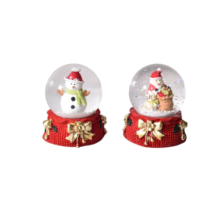 BOLA DE NIEVE ADORNO DE NAVIDAD