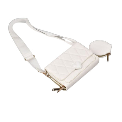 BOLSO PARA DAMA SINTETICO CON MONEDERO DIM: 20X12X5