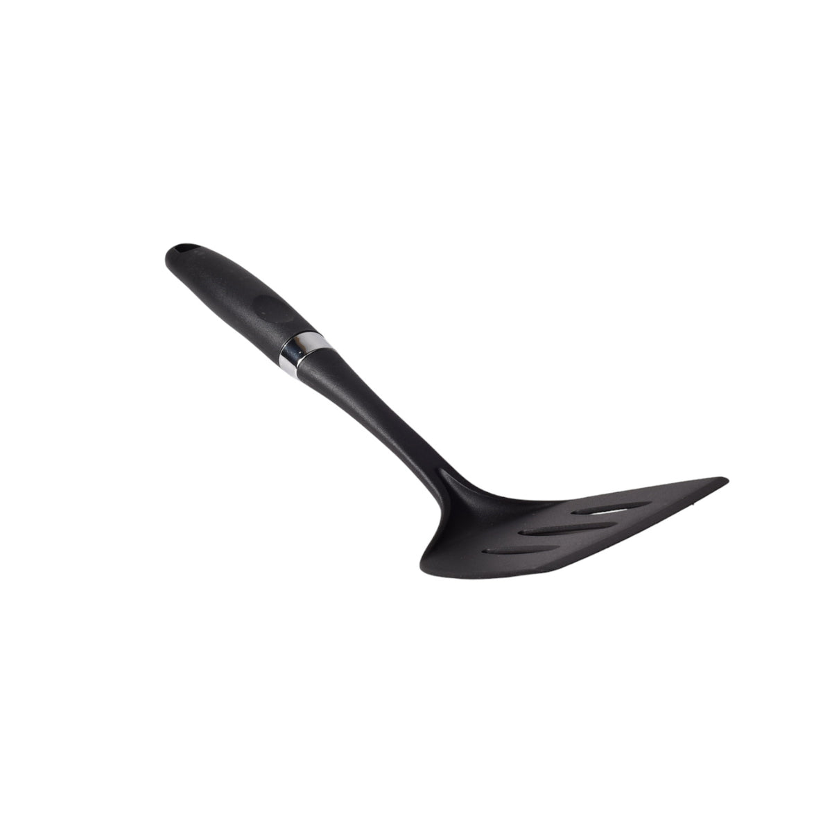 espatula utensilios cocina silicona plastico negro dim:8x36