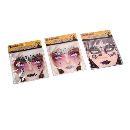 PEGATINAS FACIALES GEMAS DECORATIVAS ADHESIVAS
