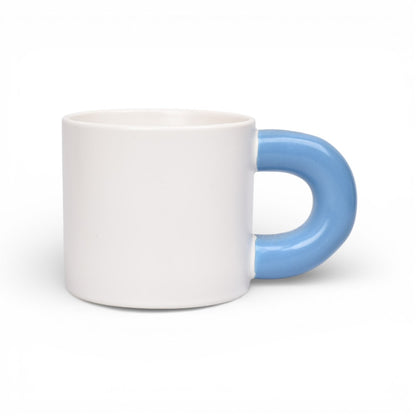 MUG POCILLO CERAMICA COLORES 280ML DIM: 9X9X8