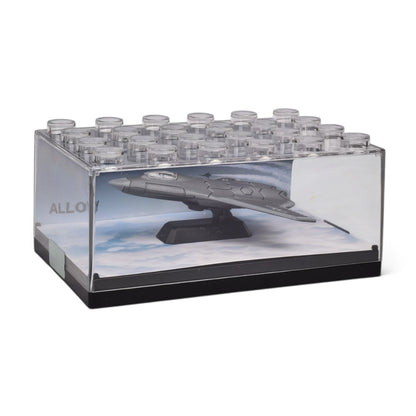 AVION DE COMBATE COLECCIONABLE METALICO DIM: 13.5*13.5*6.5cm
