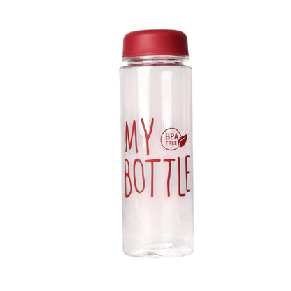BOTELLA DE AGUA 500ML PLASTICO CON FORRO