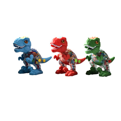 JUGUETE DINOSAURIO CON LUZ SONIDO Y MOVIMIENTO