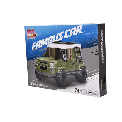 BLOQUES FICHAS PLASTICA ARMABLE CAMIONETA DIM:32X4X23