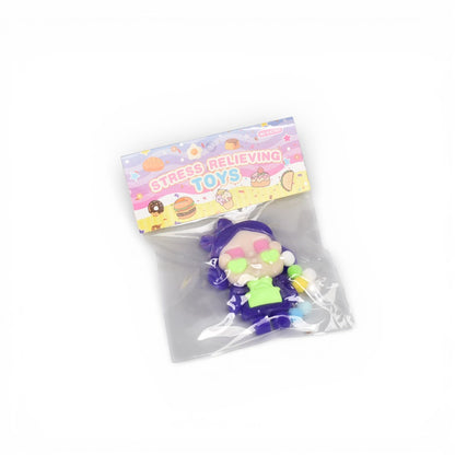 SQUISHY ANTI ESTRÉS MUÑECA  DIM:9X6X2