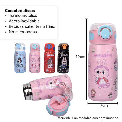 TERMO ACERO INOXIDABLE 620ML PERSONAJE