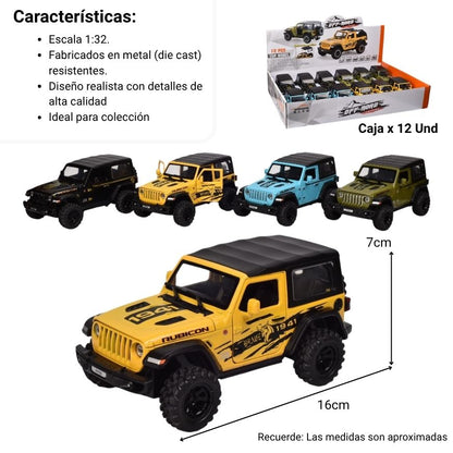 CAMIONETA DE COLECCION METALICO ESCALA 1/32
