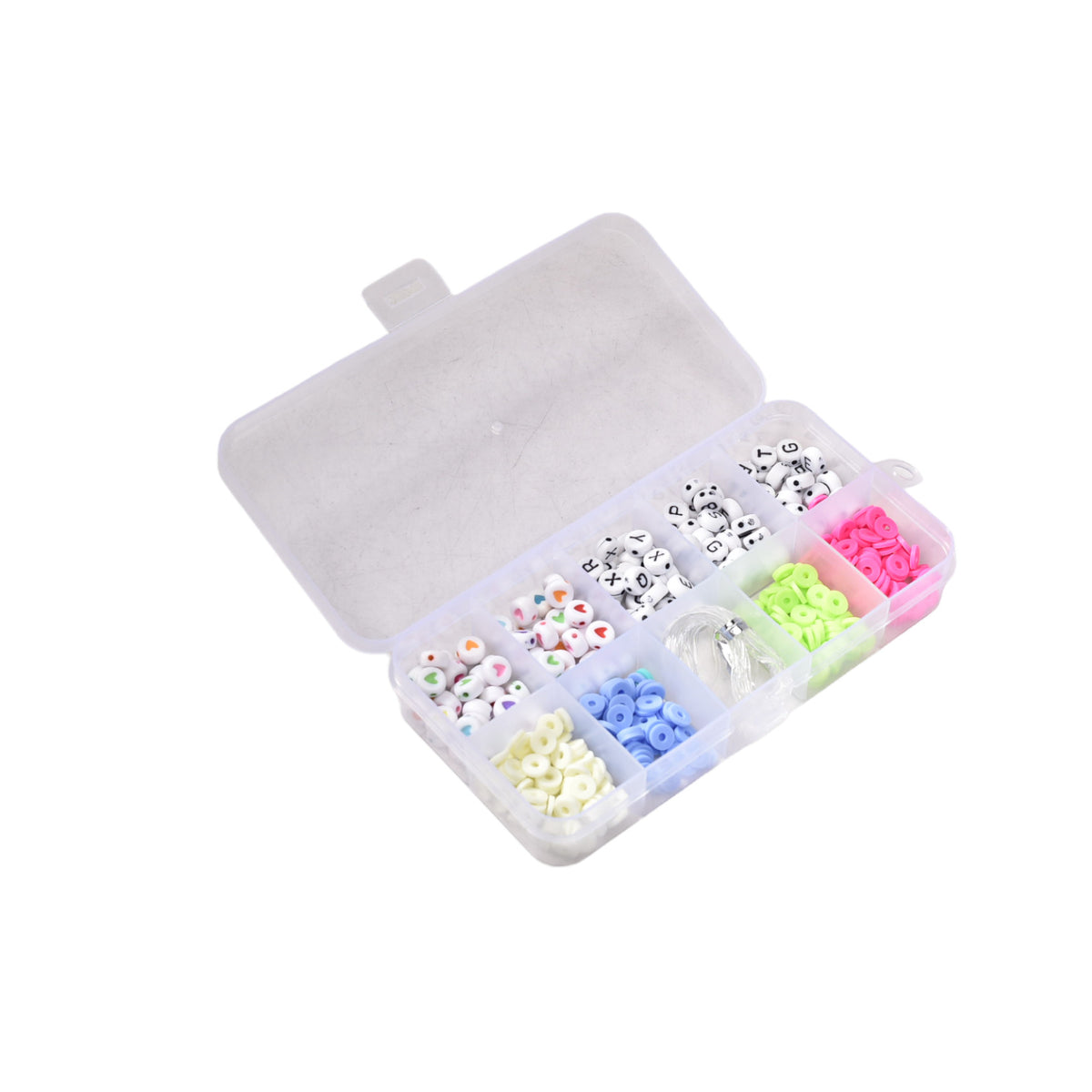 set kit para hacer pulseras plastico dim:6x2cm