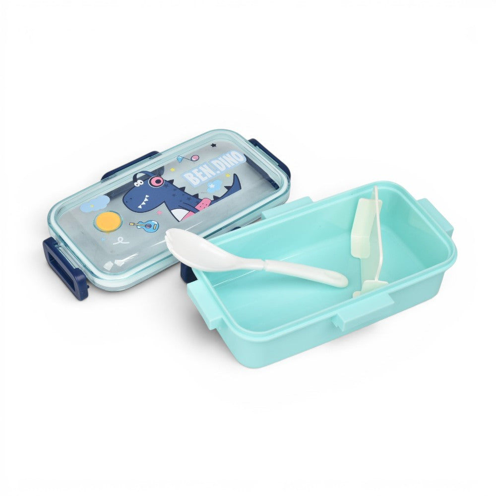 portacomida con cubierto y divison plastico  530ml