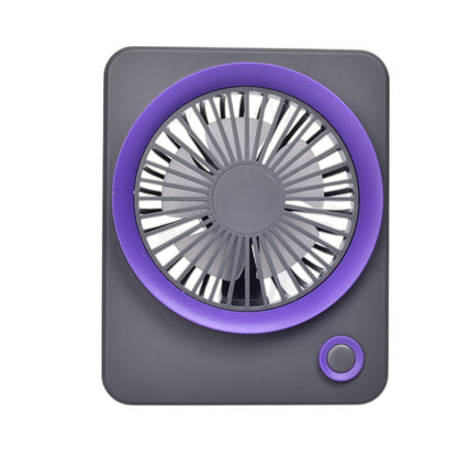 VENTILADOR CUADRADO PLASTICO RECARGABLE DIM:11X9X4