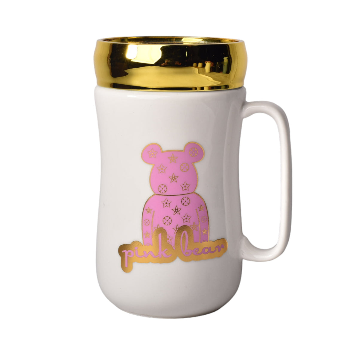 mug pocillo ceramica diferentes diseños con tapa de 400ml