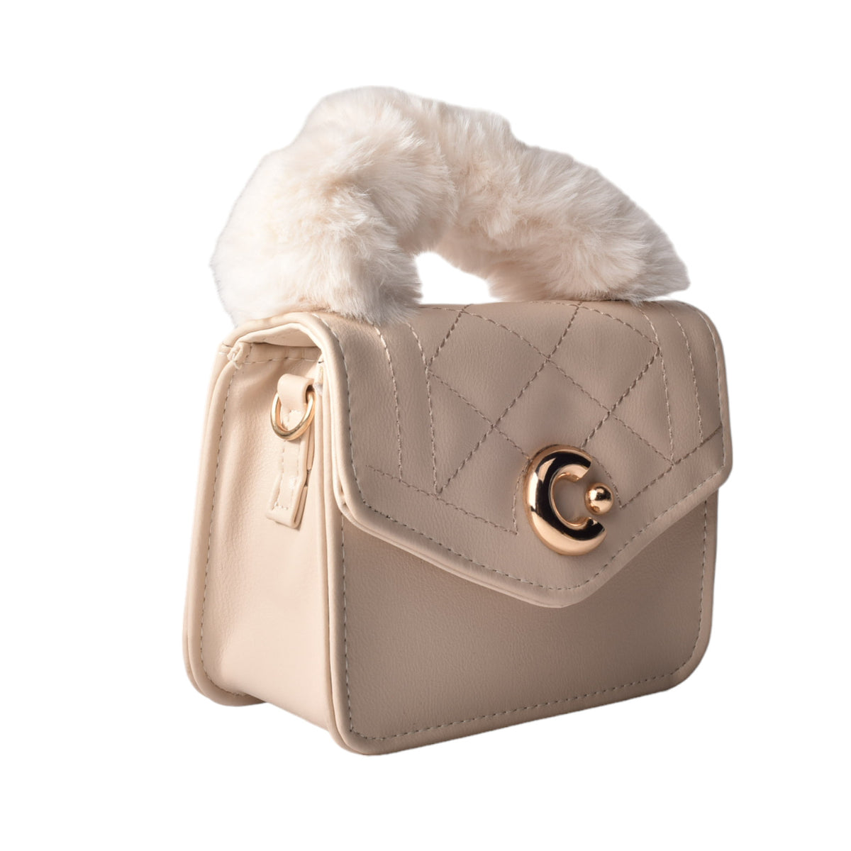 bolso cartera manos libres 15*12 con correa dama sintetico