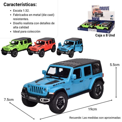 CAMIONETA COLECCIONABLE DIM:  19.5 x 8.5 x 7.9 cm