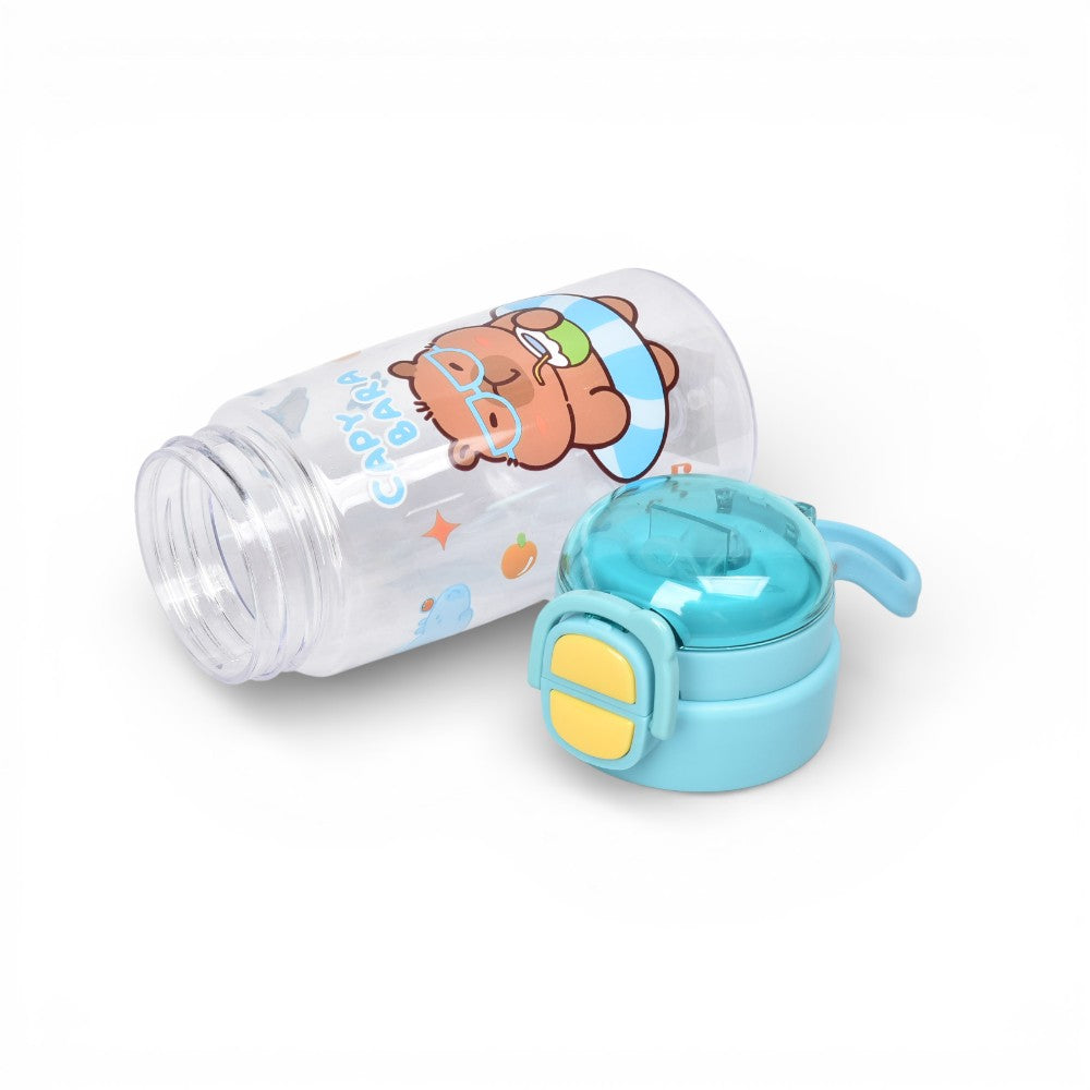 botella de agua 500ml capybara plastico dim:7x7x18